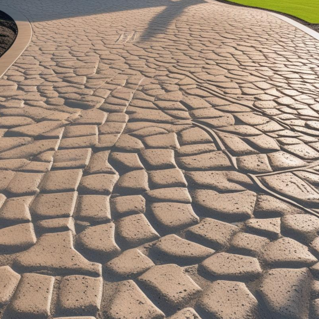Imprinted Concrete Driveway Services by Bebington driveway company